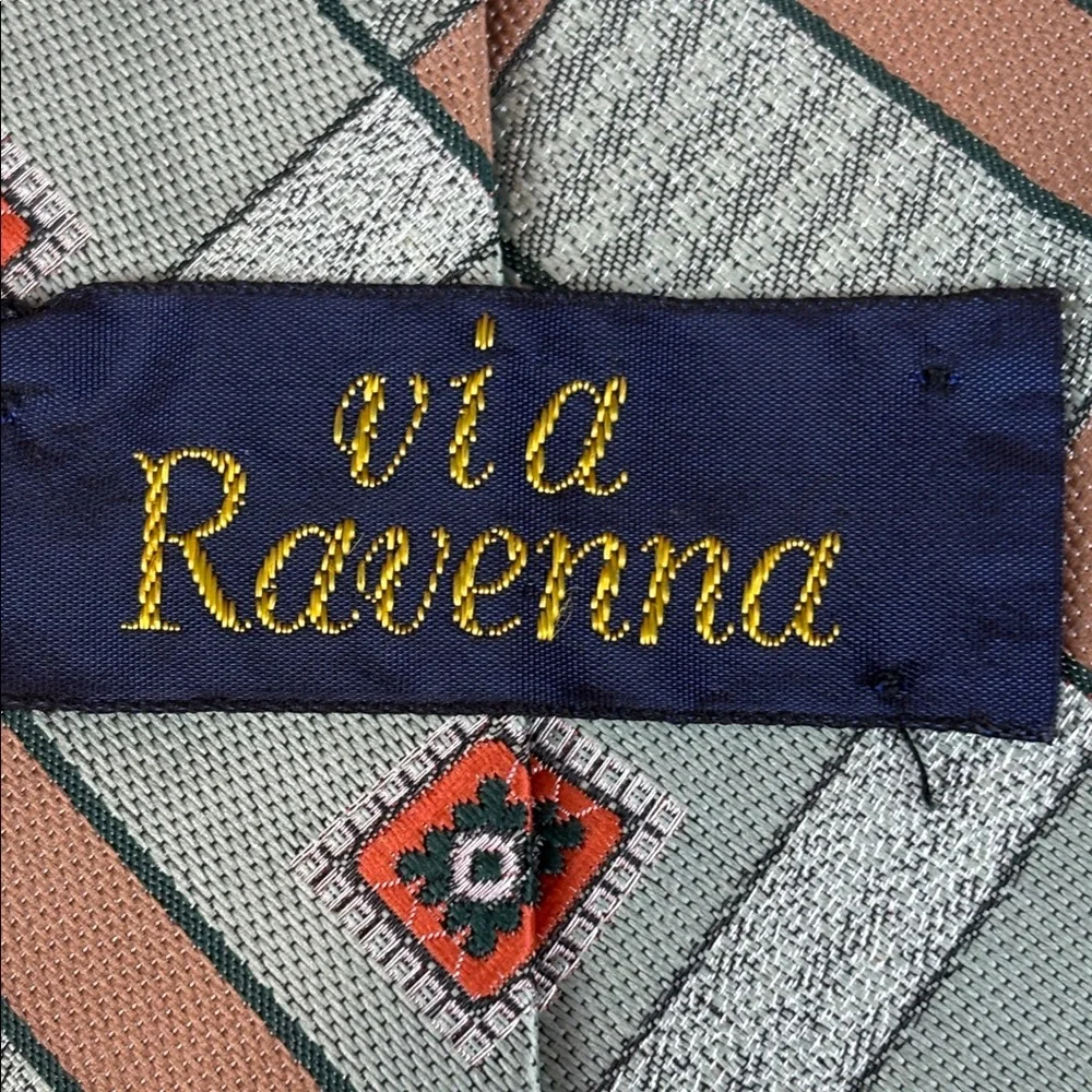 Via Ravenna Neck Tie Geometric‎